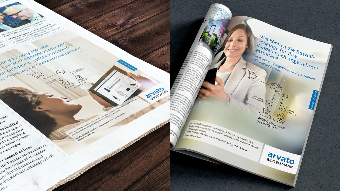 projekt-arvato-bertelsmann-finanzdienstleister-header-anzeigen-mehrsprachig-art-crash arvato Bertelsmann · Anzeige · Print · Gestaltung · Corporate Identity · CI · Art Crash Werbeagentur Karlsruhe