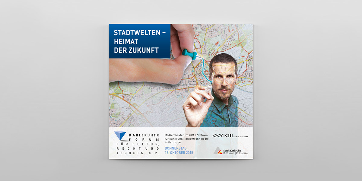 Karlsruher Forum · Flyer · Design · Gestaltung · Art Crash Werbeagentur Karlsruhe